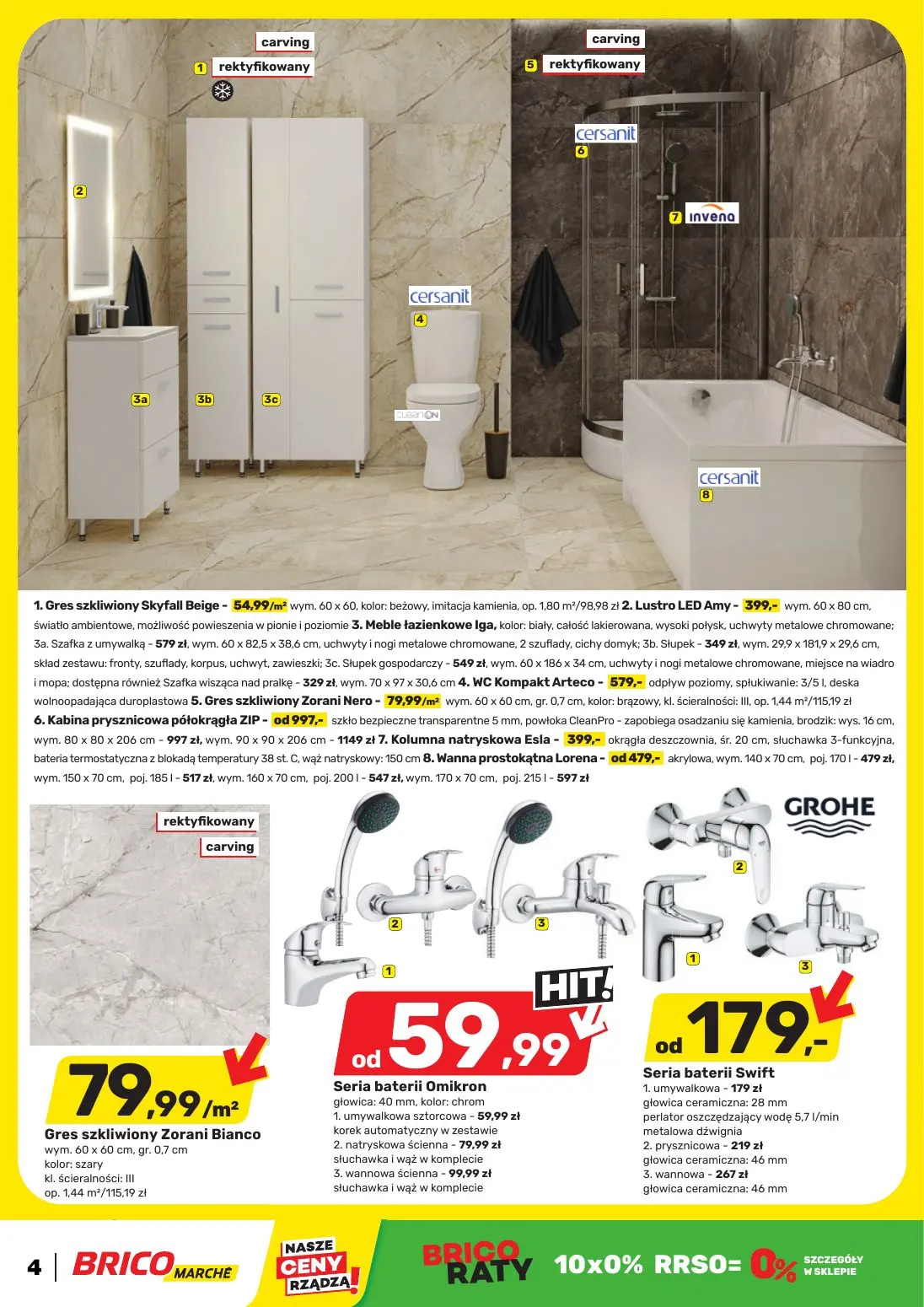 gazetka promocyjna BRICOMARCHE Projekt łazienki - Strona 4