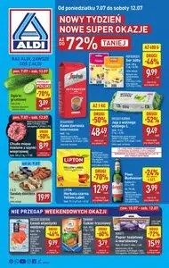 Gazetka promocyjna ALDI, ważna od 2025-07-07 do 2025-07-12.