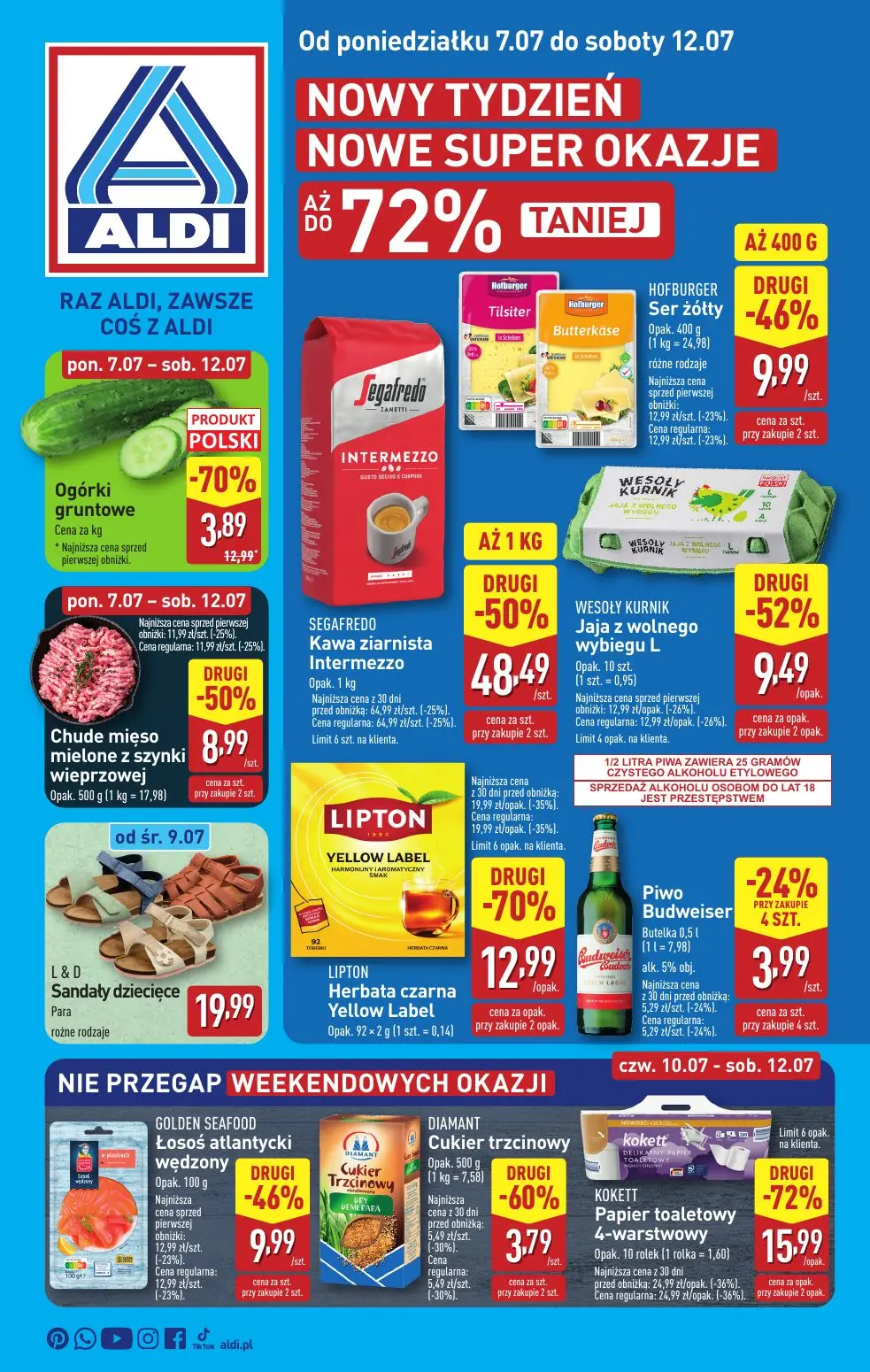 gazetka promocyjna ALDI Raz ALDI, zawsze coś z ALDI - Strona 1