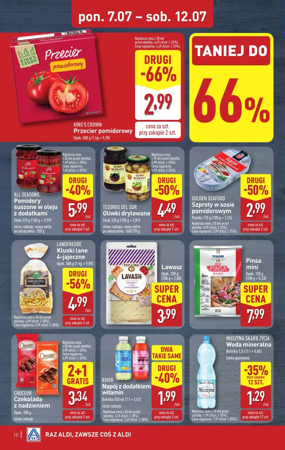 gazetka promocyjna ALDI Raz ALDI, zawsze coś z ALDI - Strona 10