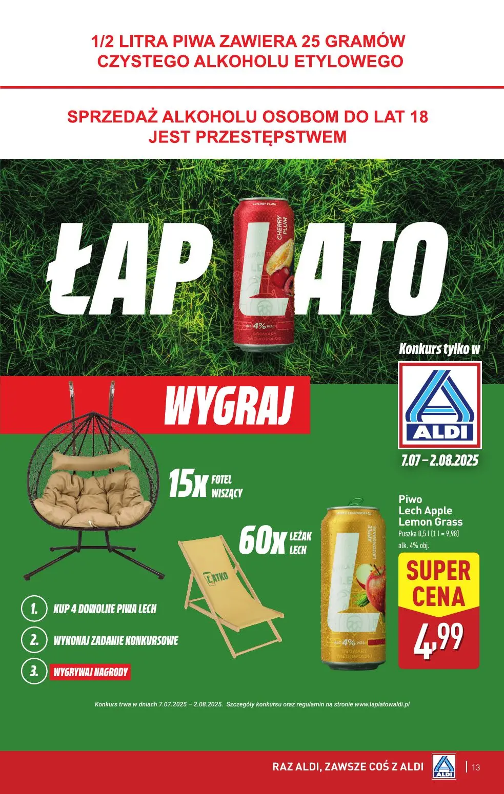 gazetka promocyjna ALDI Raz ALDI, zawsze coś z ALDI - Strona 13
