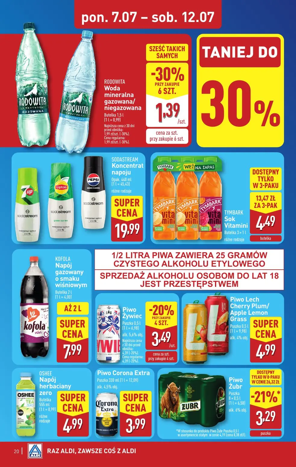 gazetka promocyjna ALDI Raz ALDI, zawsze coś z ALDI - Strona 20