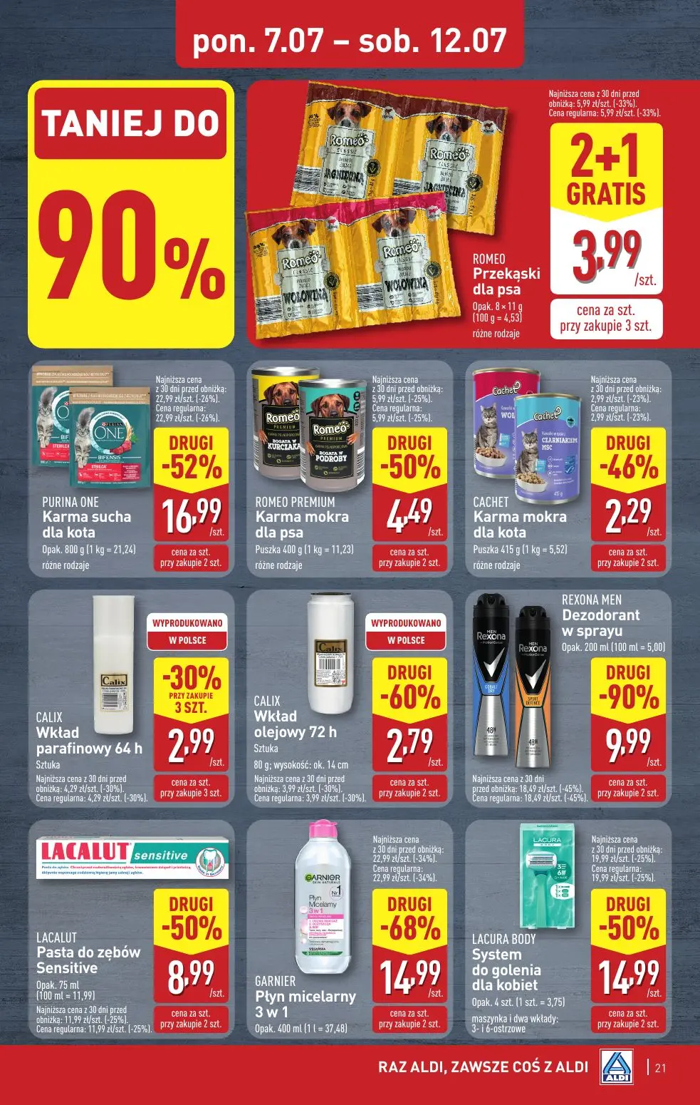 gazetka promocyjna ALDI Raz ALDI, zawsze coś z ALDI - Strona 21