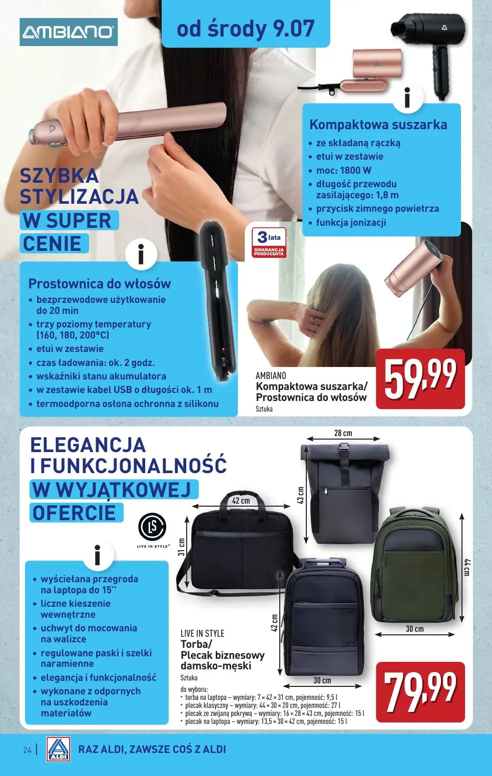 gazetka promocyjna ALDI Raz ALDI, zawsze coś z ALDI - Strona 24