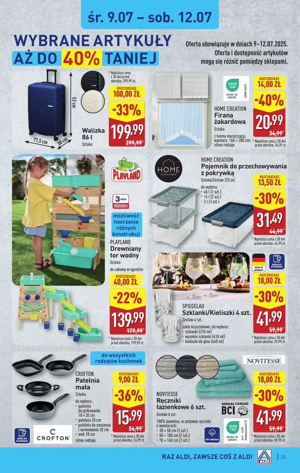 gazetka promocyjna ALDI Raz ALDI, zawsze coś z ALDI - Strona 25