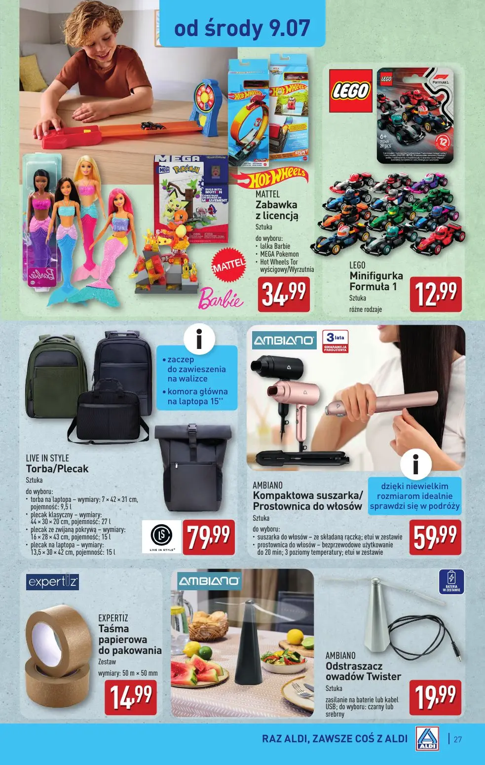 gazetka promocyjna ALDI Raz ALDI, zawsze coś z ALDI - Strona 27