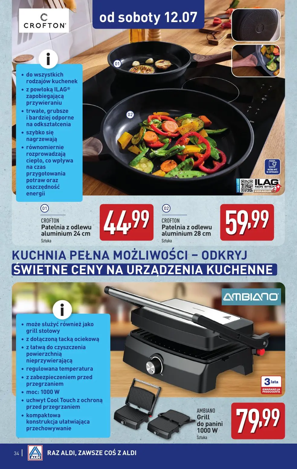 gazetka promocyjna ALDI Raz ALDI, zawsze coś z ALDI - Strona 34