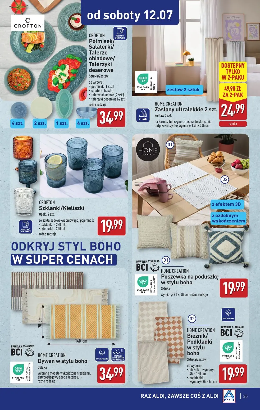 gazetka promocyjna ALDI Raz ALDI, zawsze coś z ALDI - Strona 35