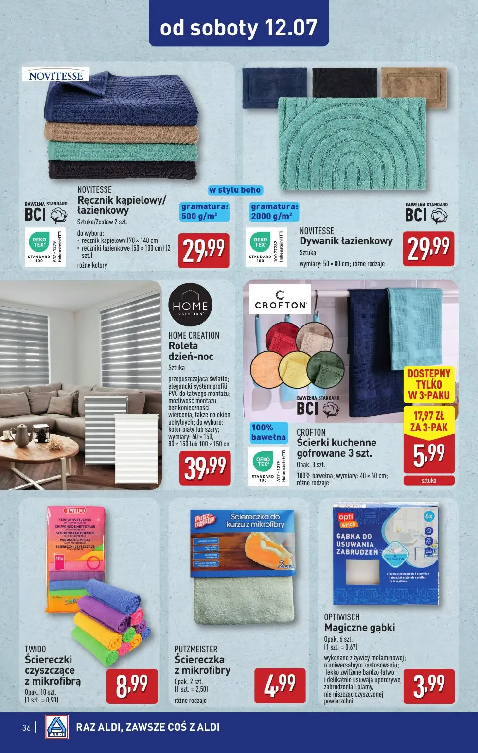 gazetka promocyjna ALDI Raz ALDI, zawsze coś z ALDI - Strona 36