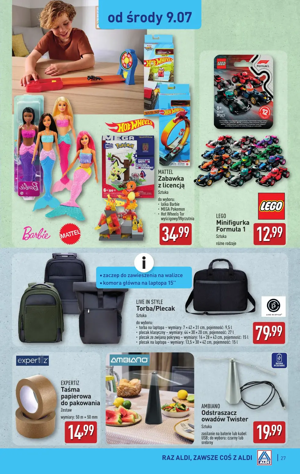 gazetka promocyjna ALDI Raz ALDI, zawsze coś z ALDI - Strona 27