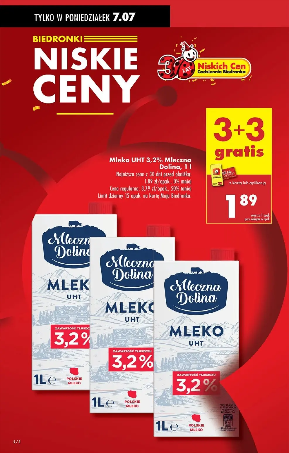 gazetka promocyjna Biedronka Od poniedziałku - Strona 2