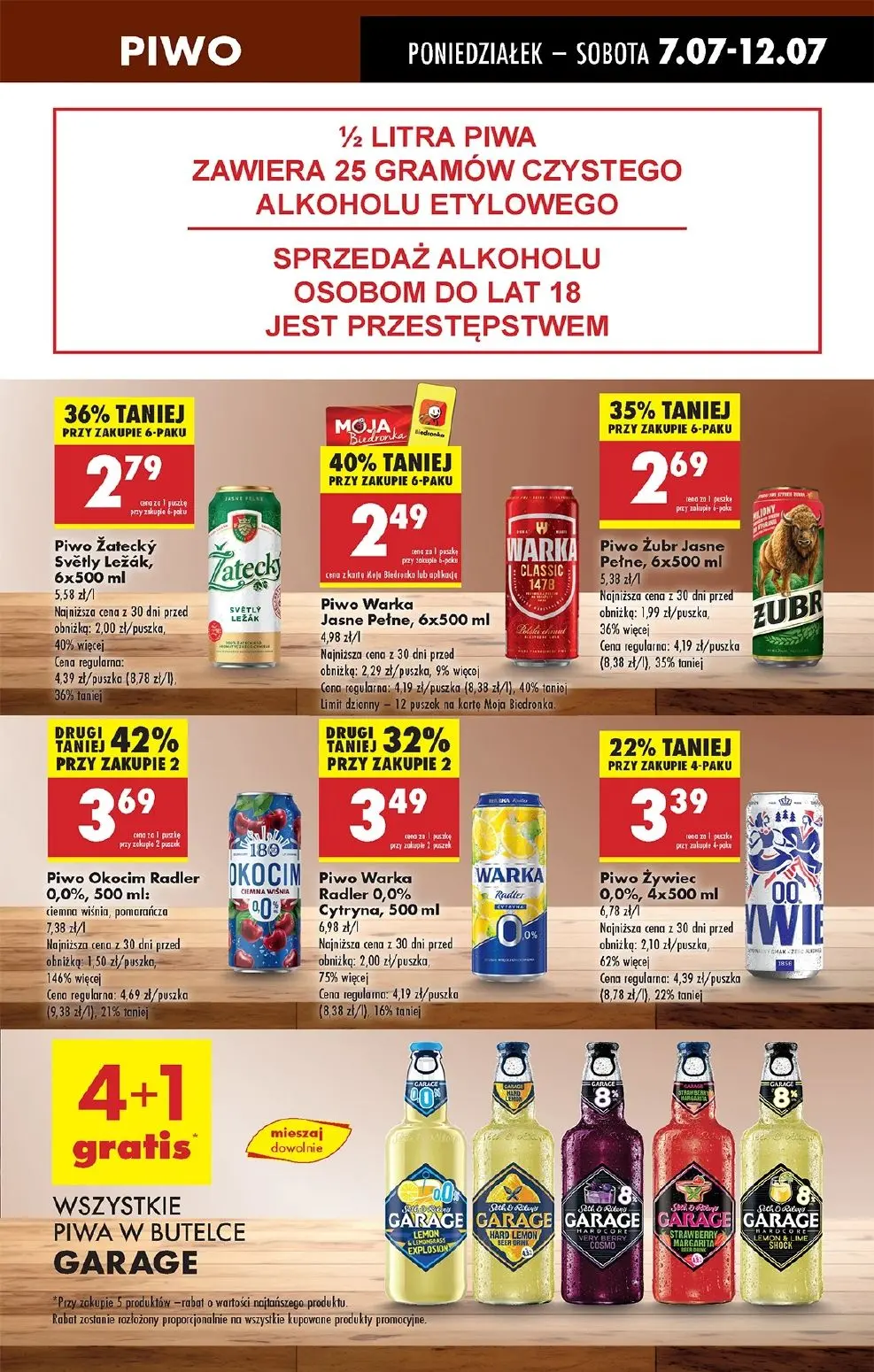 gazetka promocyjna Biedronka Od poniedziałku - Strona 61