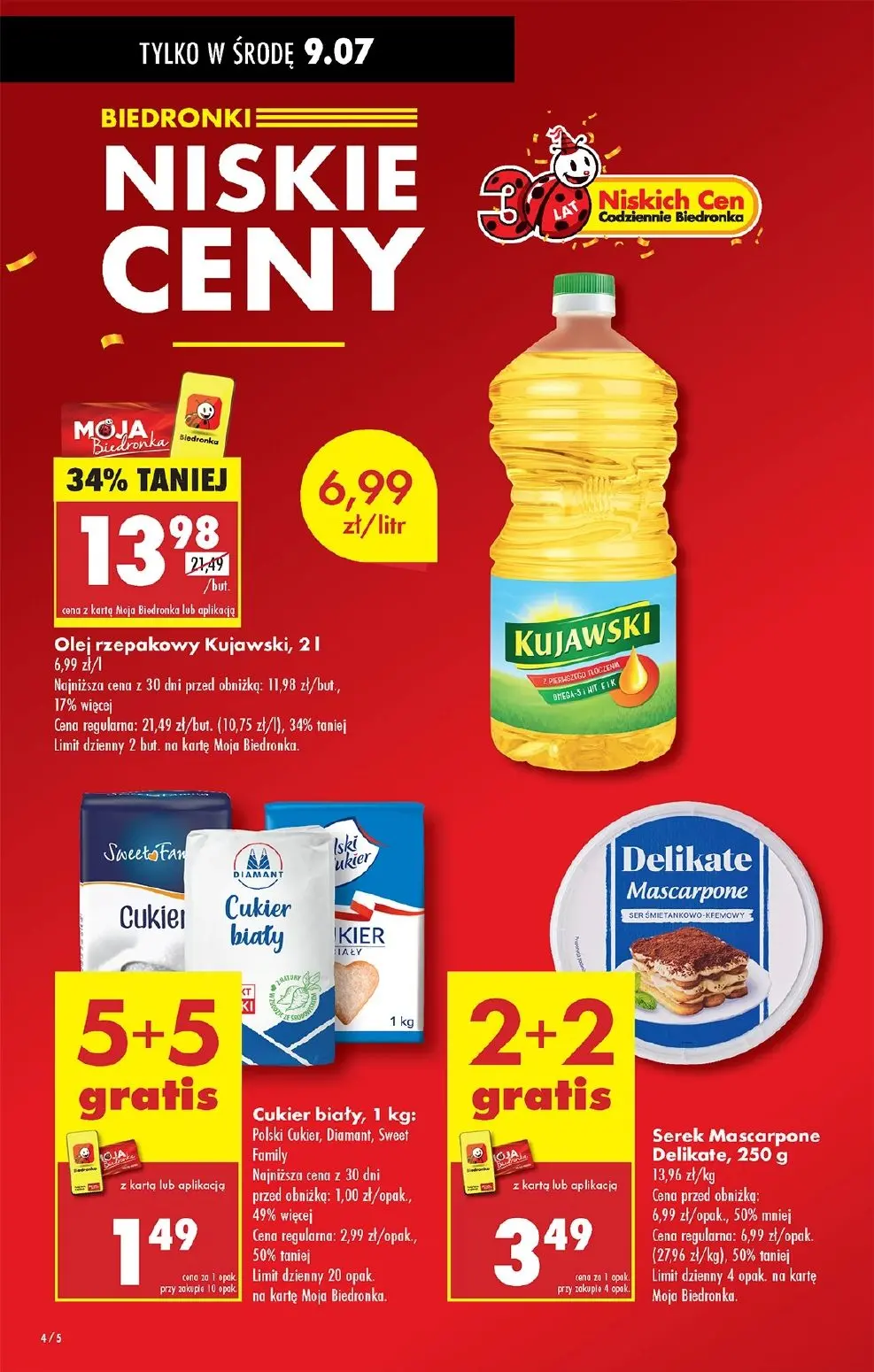 gazetka promocyjna Biedronka Od poniedziałku. Lada tradycyjna - Strona 4