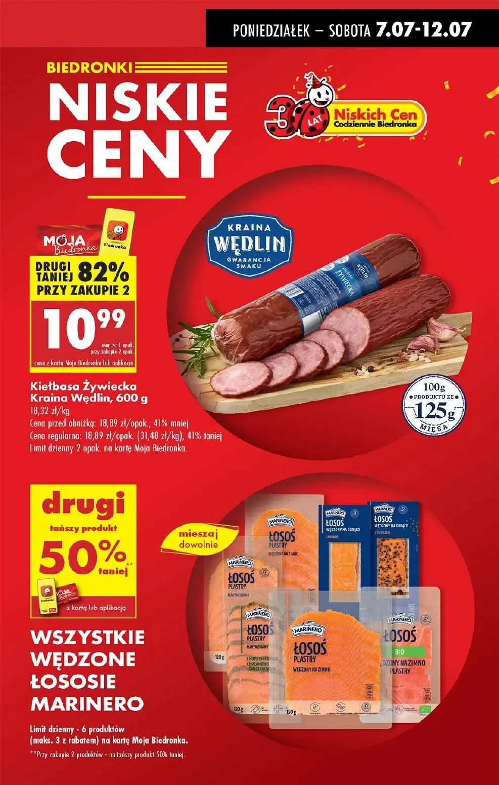gazetka promocyjna Biedronka Od poniedziałku. Lada tradycyjna - Strona 7