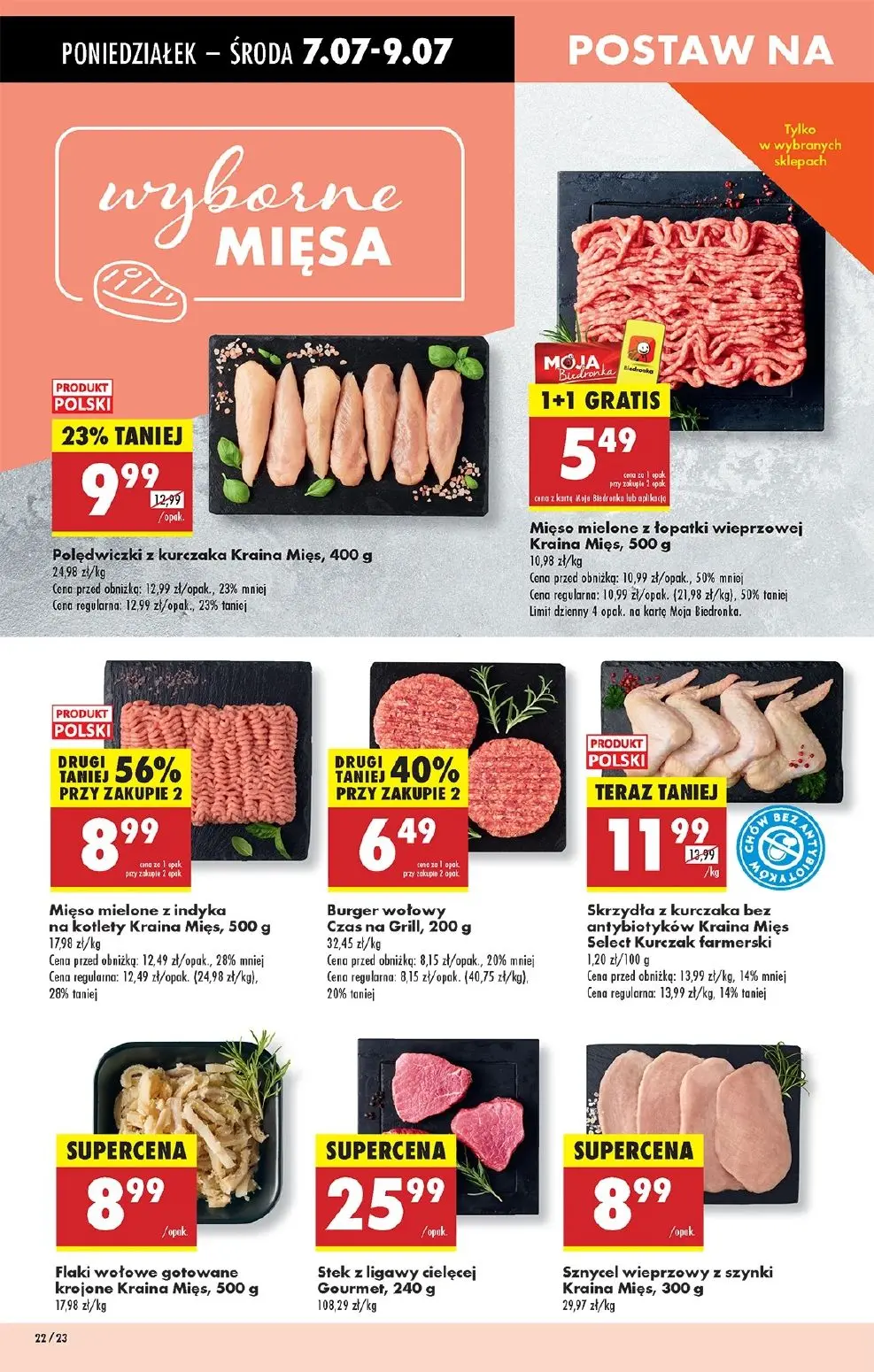 gazetka promocyjna Biedronka Od poniedziałku. Lada tradycyjna - Strona 30