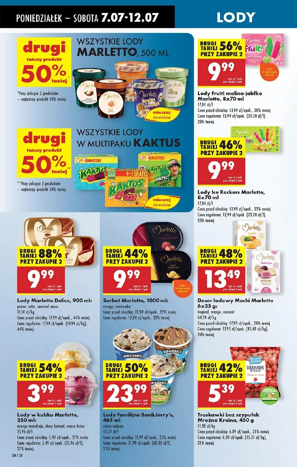 gazetka promocyjna Biedronka Od poniedziałku. Lada tradycyjna - Strona 40