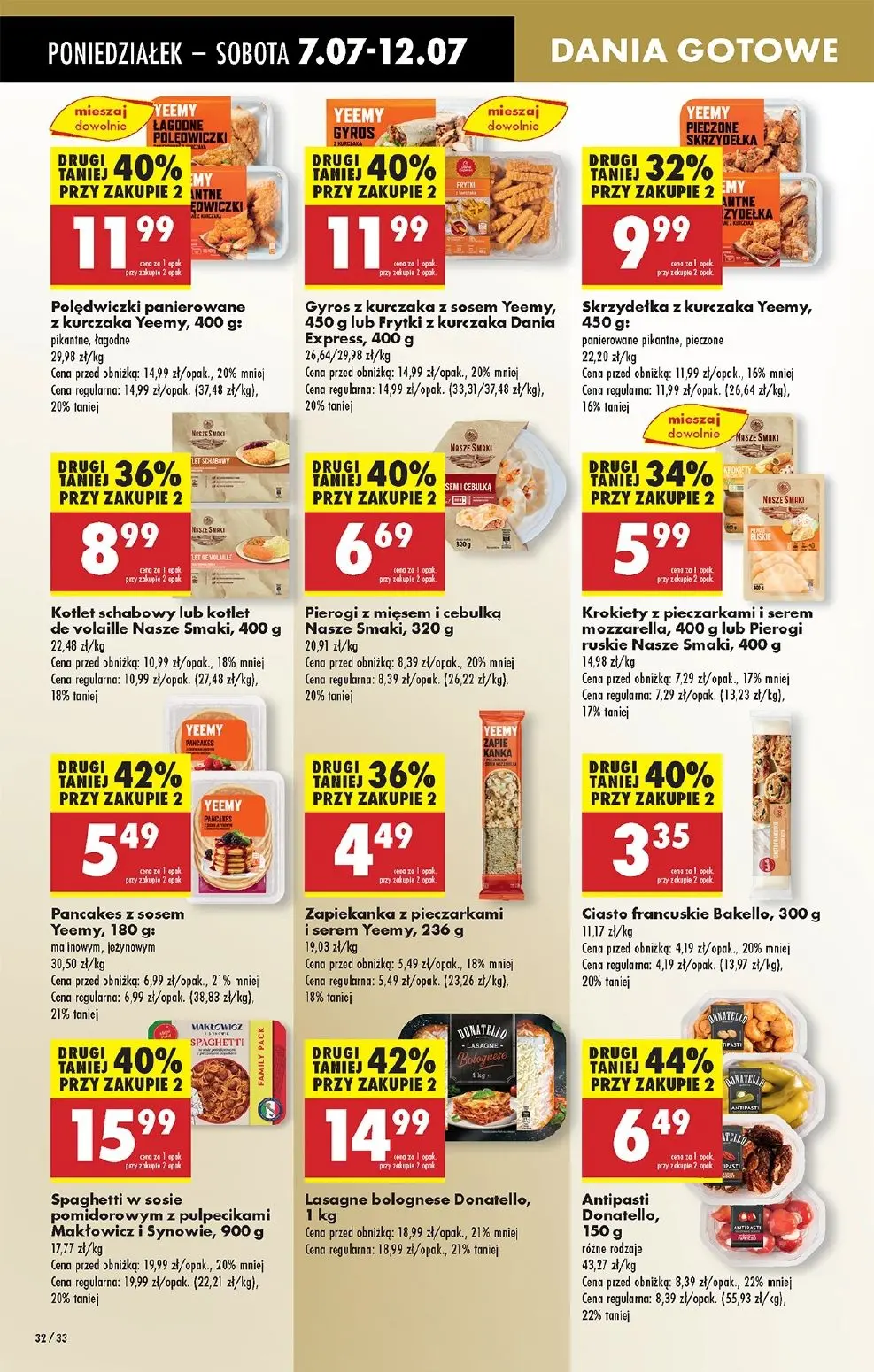 gazetka promocyjna Biedronka Od poniedziałku. Lada tradycyjna - Strona 44