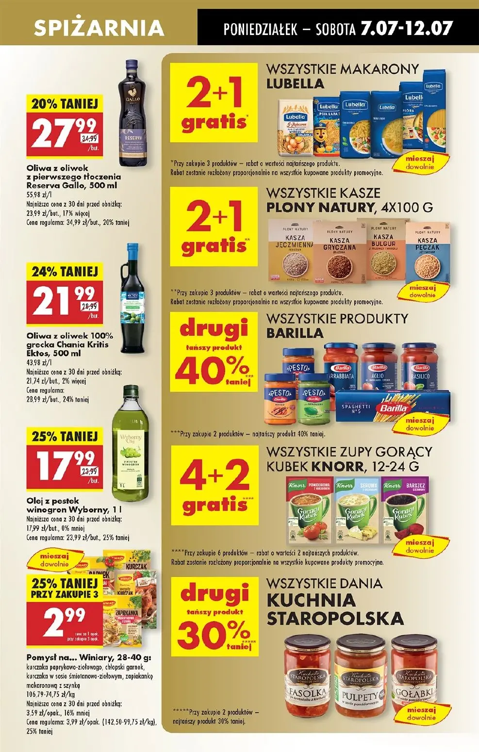 gazetka promocyjna Biedronka Od poniedziałku. Lada tradycyjna - Strona 45