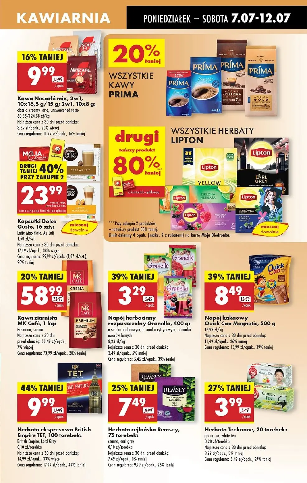 gazetka promocyjna Biedronka Od poniedziałku. Lada tradycyjna - Strona 49
