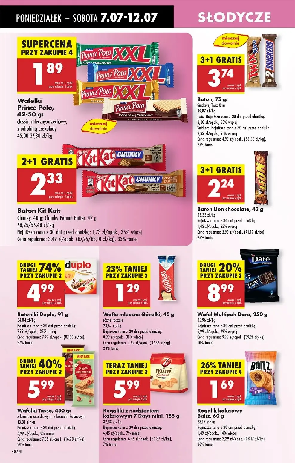 gazetka promocyjna Biedronka Od poniedziałku. Lada tradycyjna - Strona 54