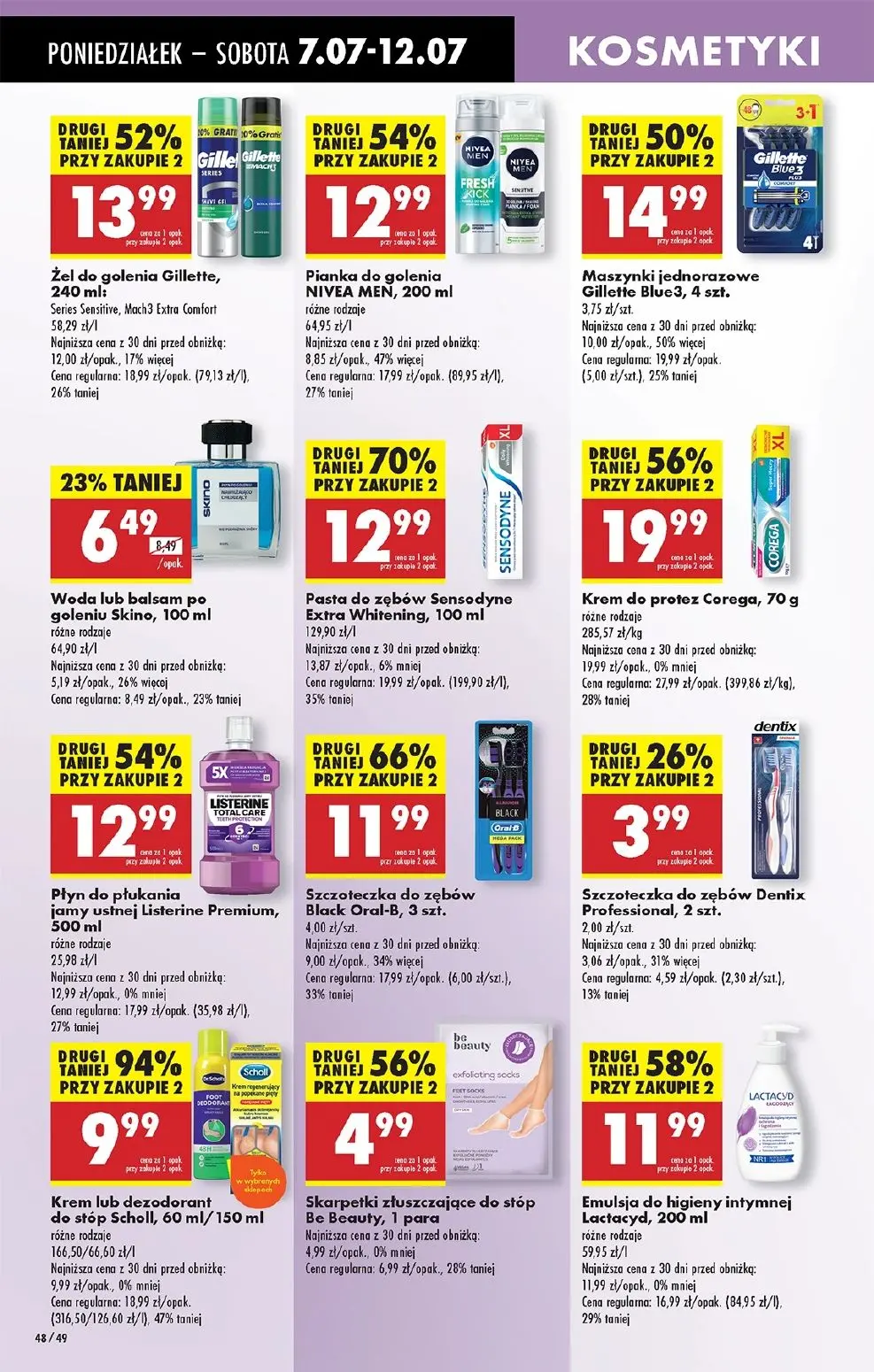 gazetka promocyjna Biedronka Od poniedziałku. Lada tradycyjna - Strona 64