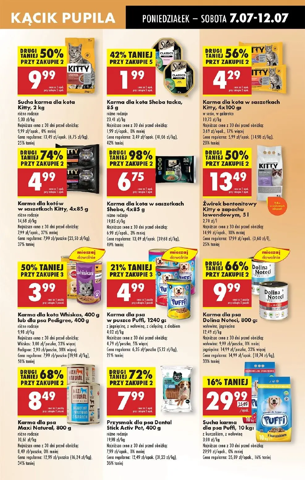 gazetka promocyjna Biedronka Od poniedziałku. Lada tradycyjna - Strona 71