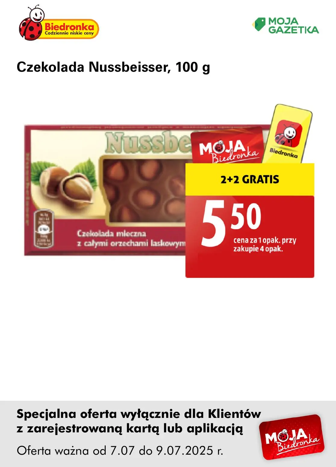 gazetka promocyjna Biedronka Oferta z kartą Moja Biedronka - Strona 5