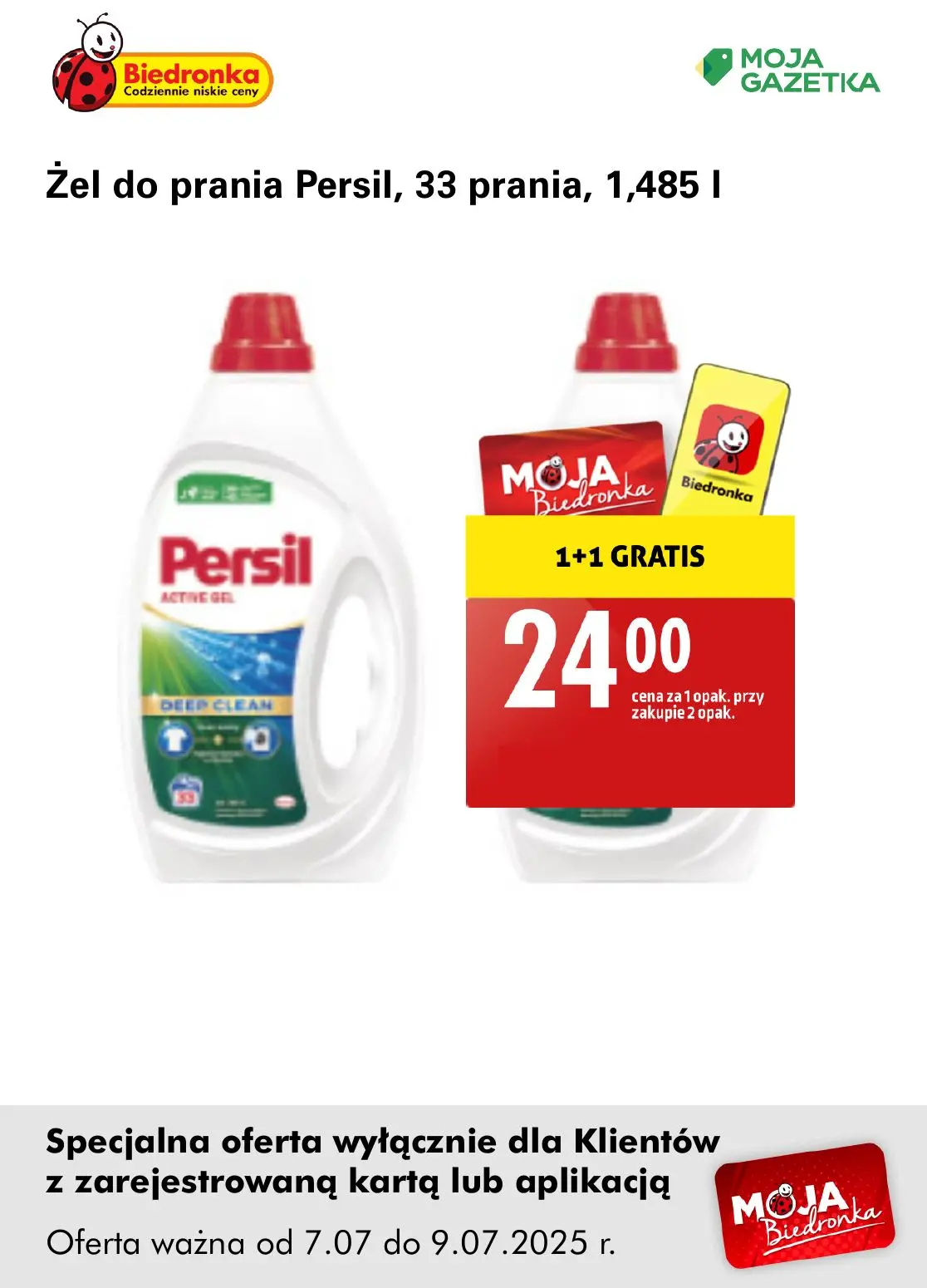 gazetka promocyjna Biedronka Oferta z kartą Moja Biedronka - Strona 6