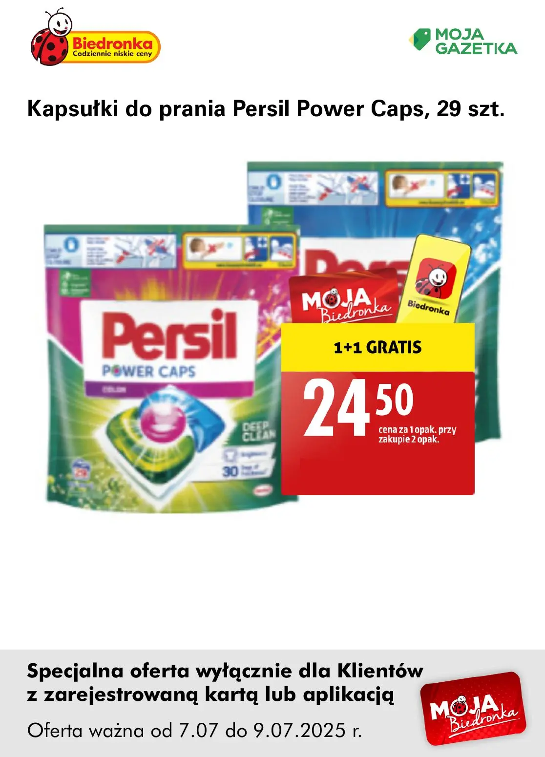 gazetka promocyjna Biedronka Oferta z kartą Moja Biedronka - Strona 7
