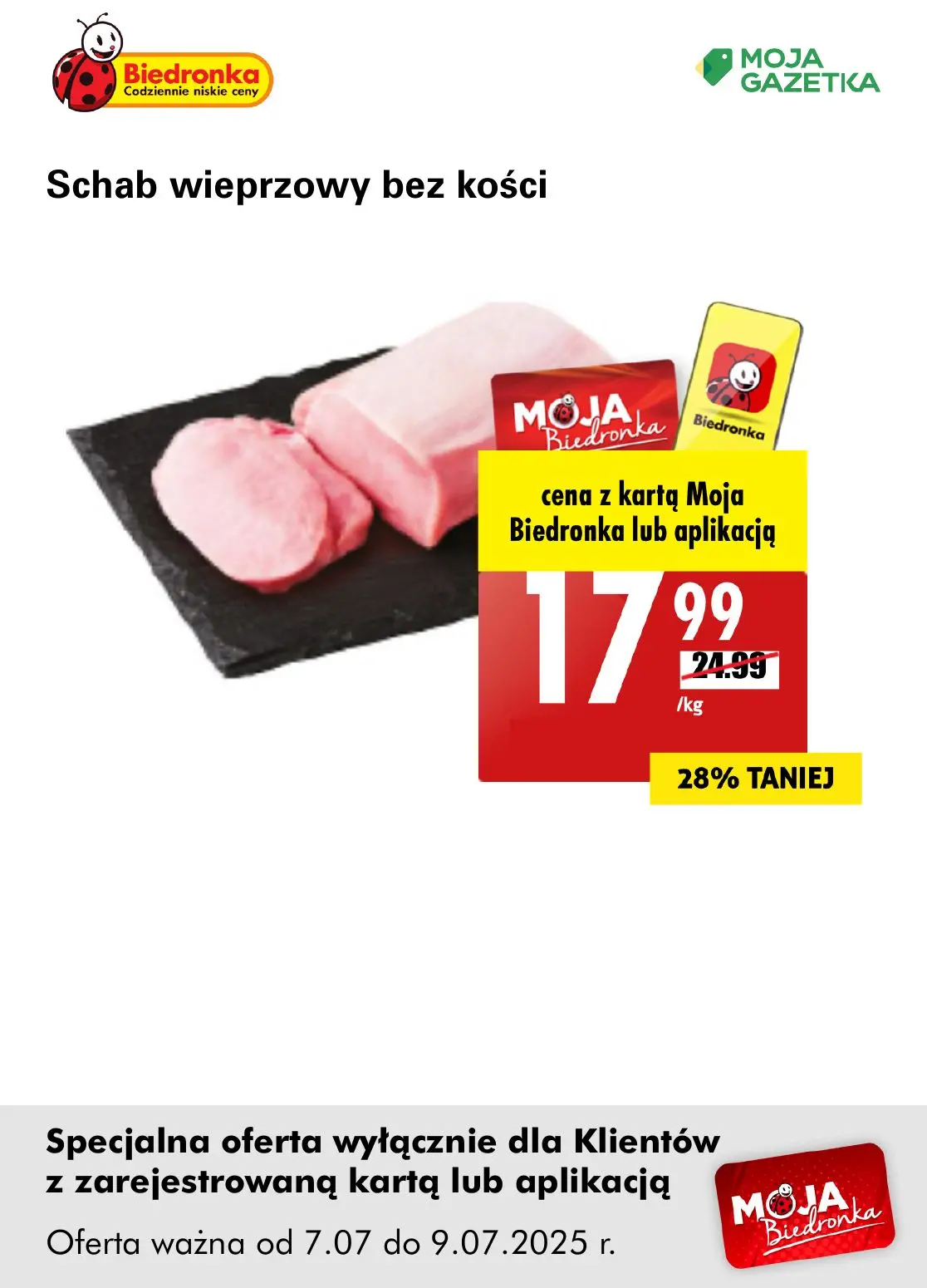 gazetka promocyjna Biedronka Oferta z kartą Moja Biedronka - Strona 8
