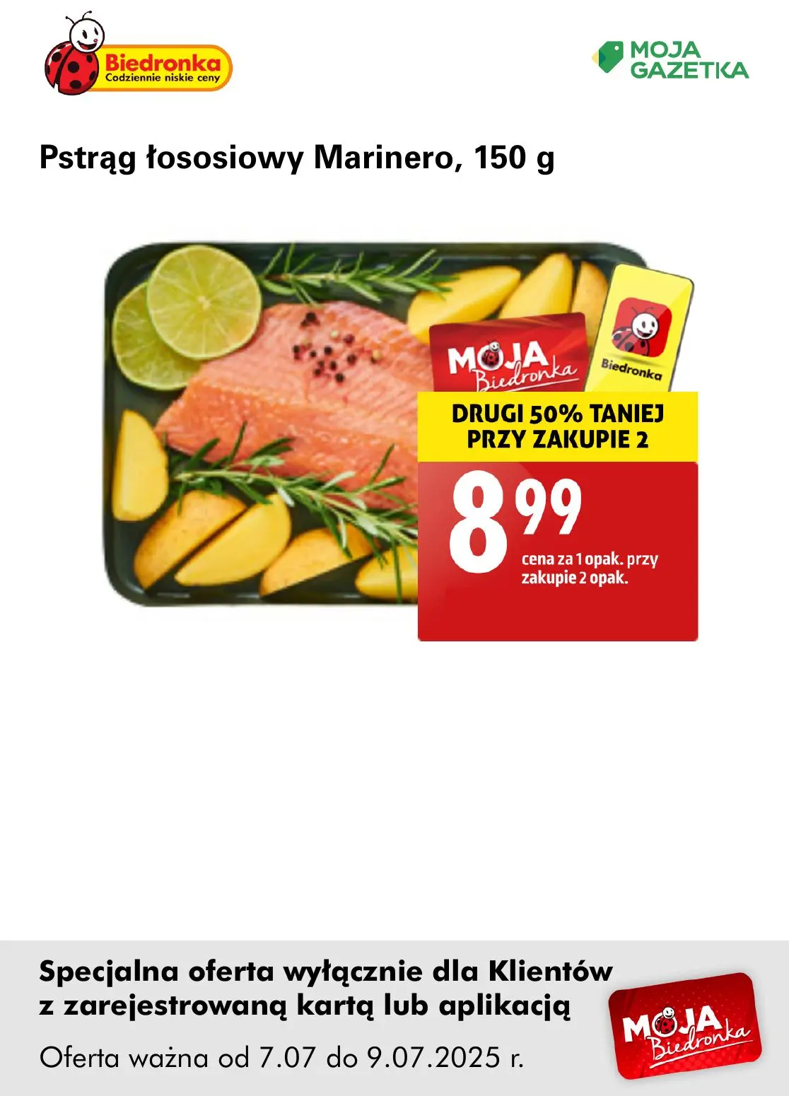 gazetka promocyjna Biedronka Oferta z kartą Moja Biedronka - Strona 9