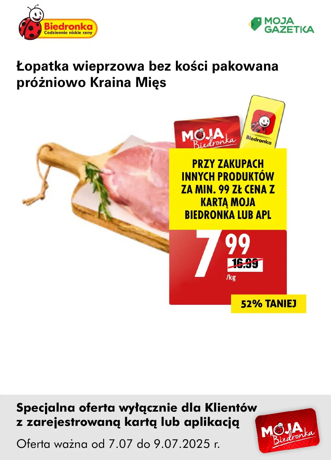 gazetka promocyjna Biedronka Oferta z kartą Moja Biedronka - Strona 10