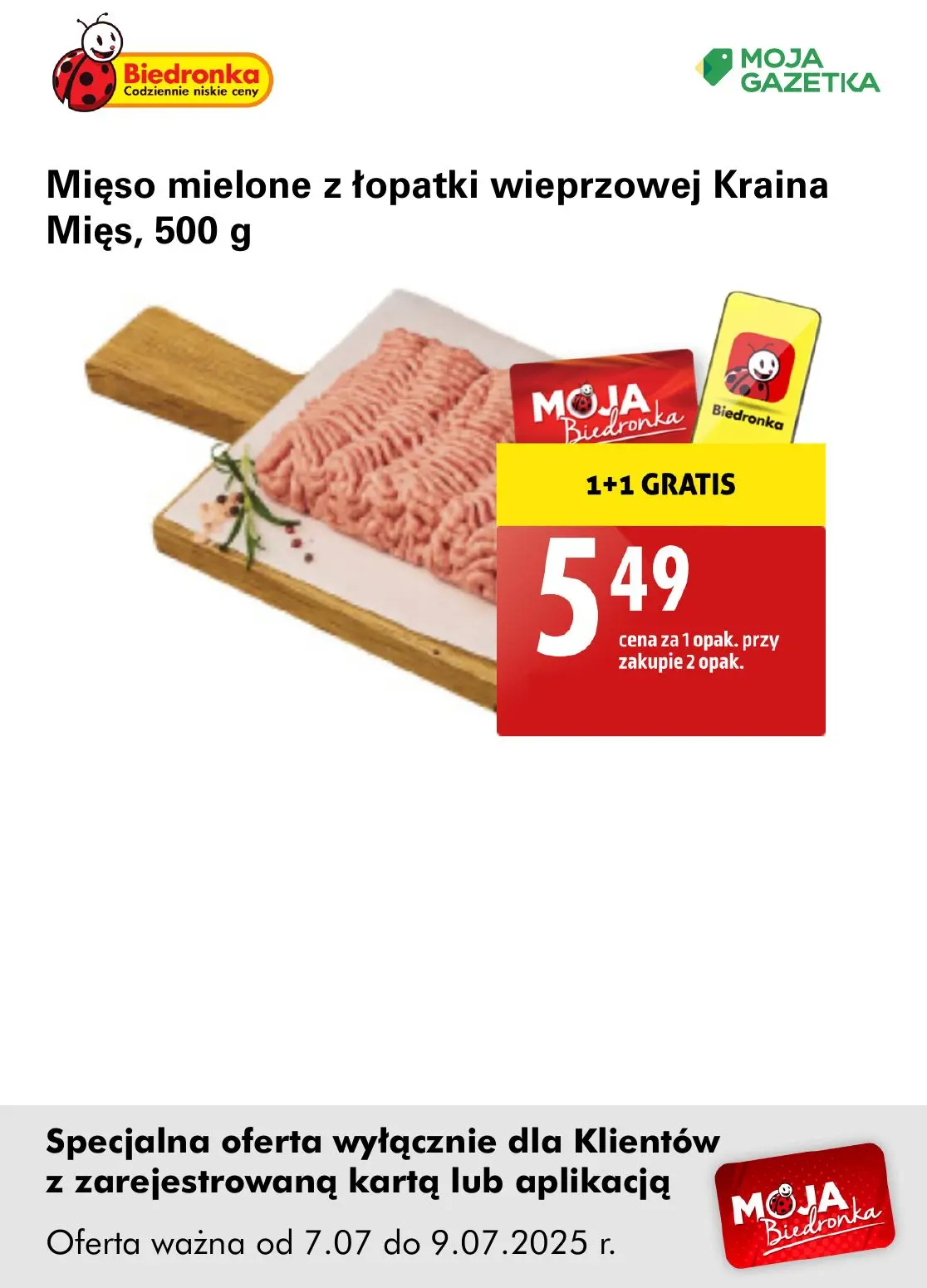 gazetka promocyjna Biedronka Oferta z kartą Moja Biedronka - Strona 11