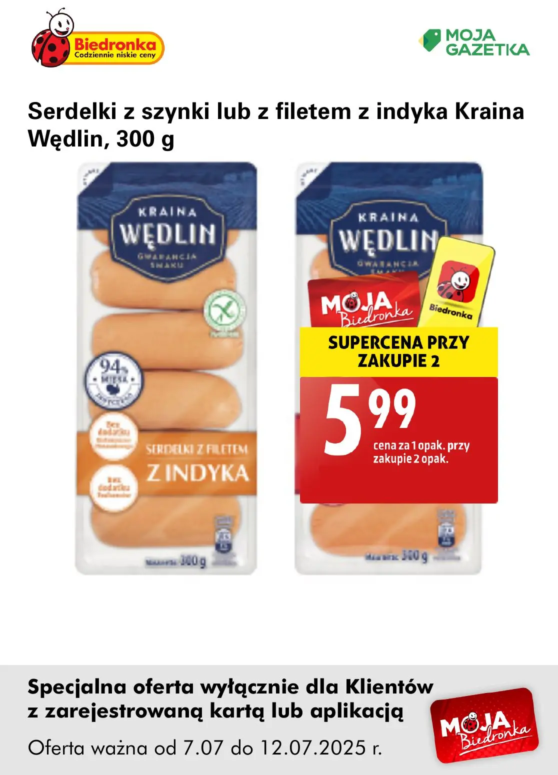 gazetka promocyjna Biedronka Oferta z kartą Moja Biedronka - Strona 19