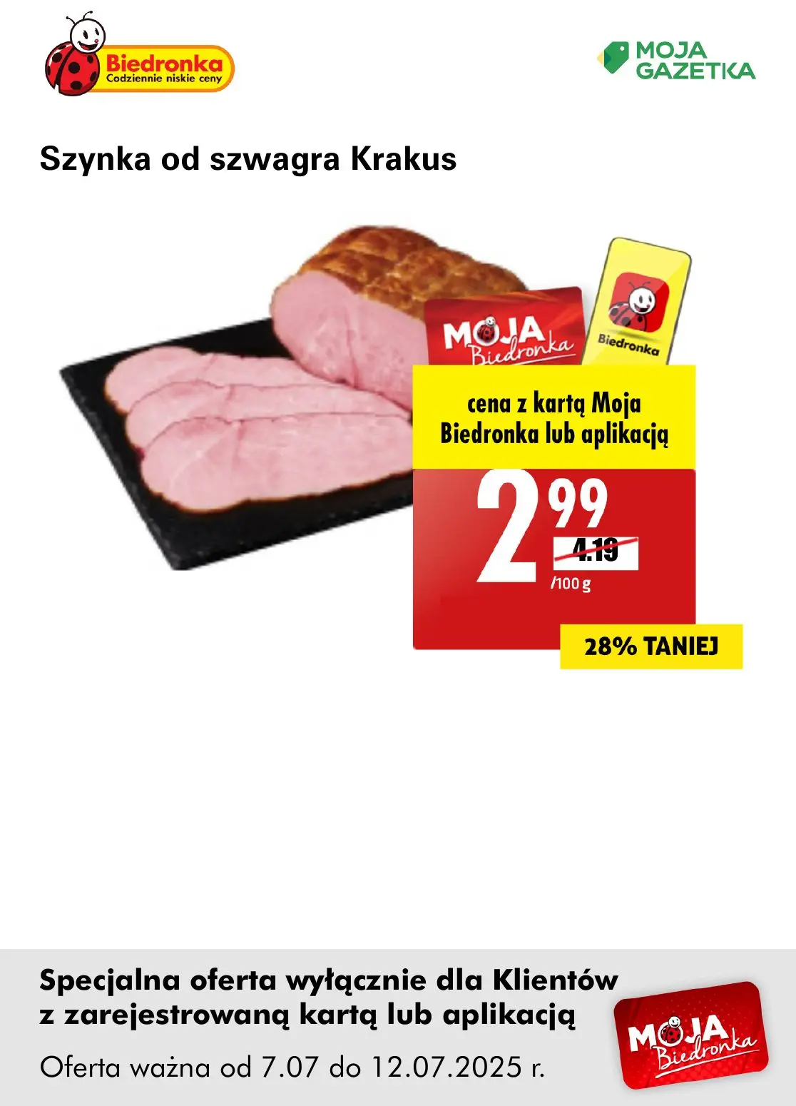 gazetka promocyjna Biedronka Oferta z kartą Moja Biedronka - Strona 37