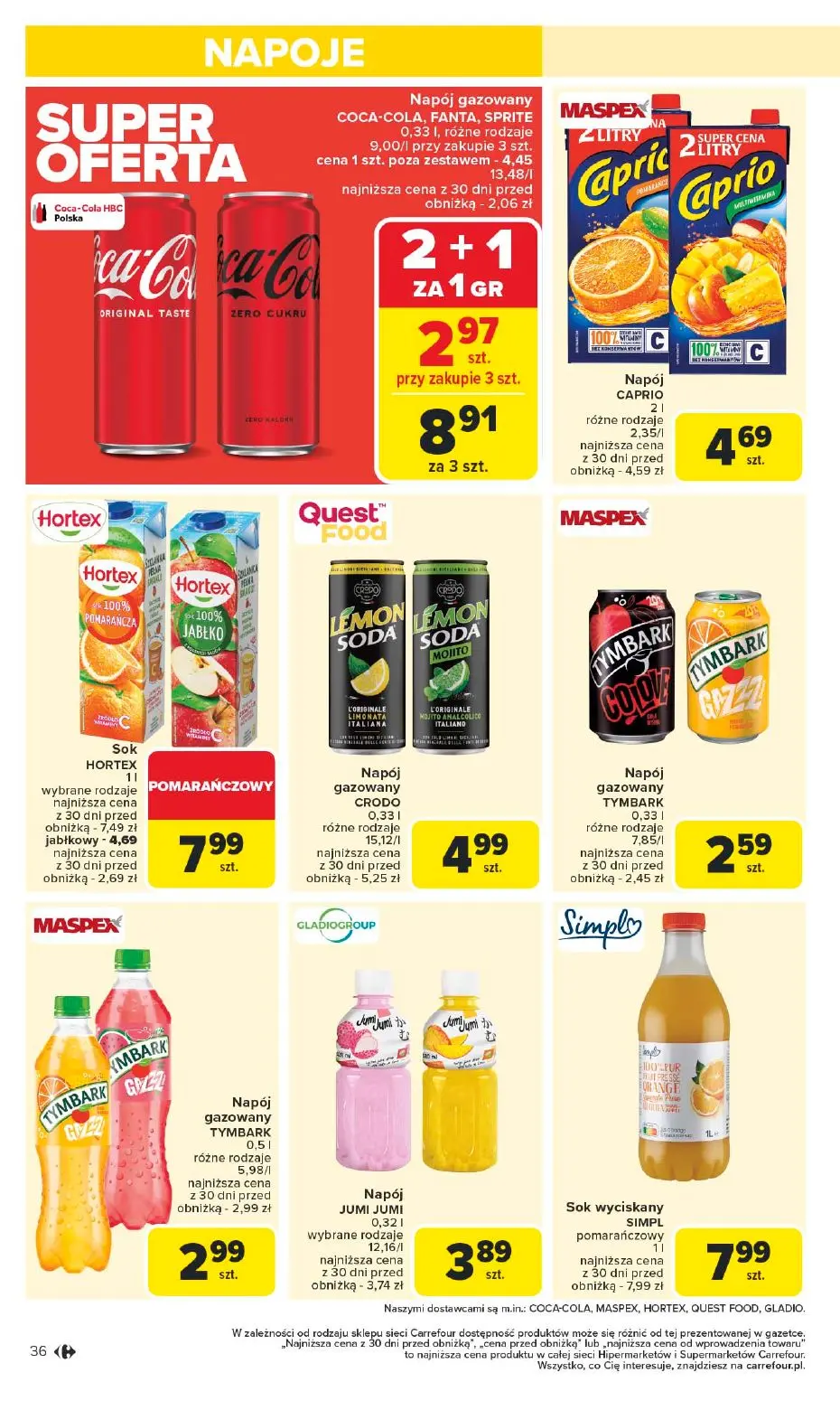 gazetka promocyjna Carrefour Market Smaki Świata - Strona 38