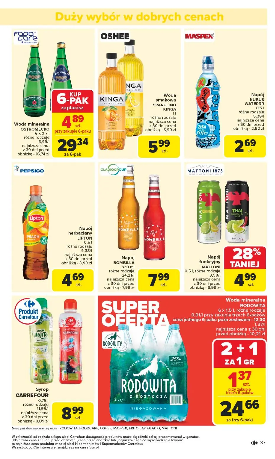 gazetka promocyjna Carrefour Market Smaki Świata - Strona 39