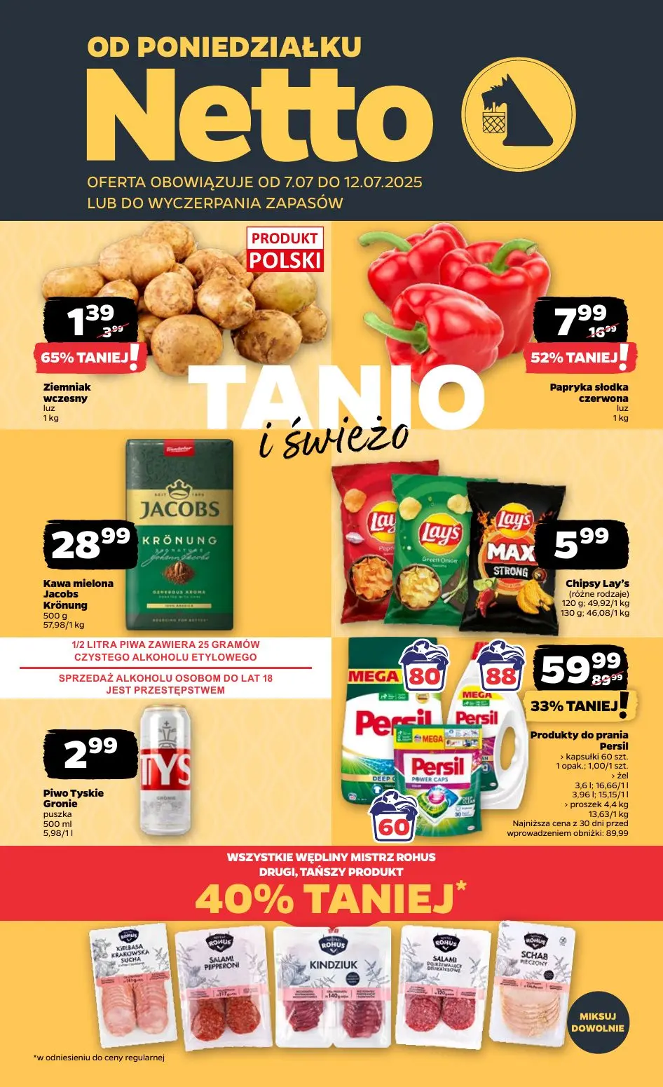 gazetka promocyjna NETTO Tanio i świeżo - Strona 1