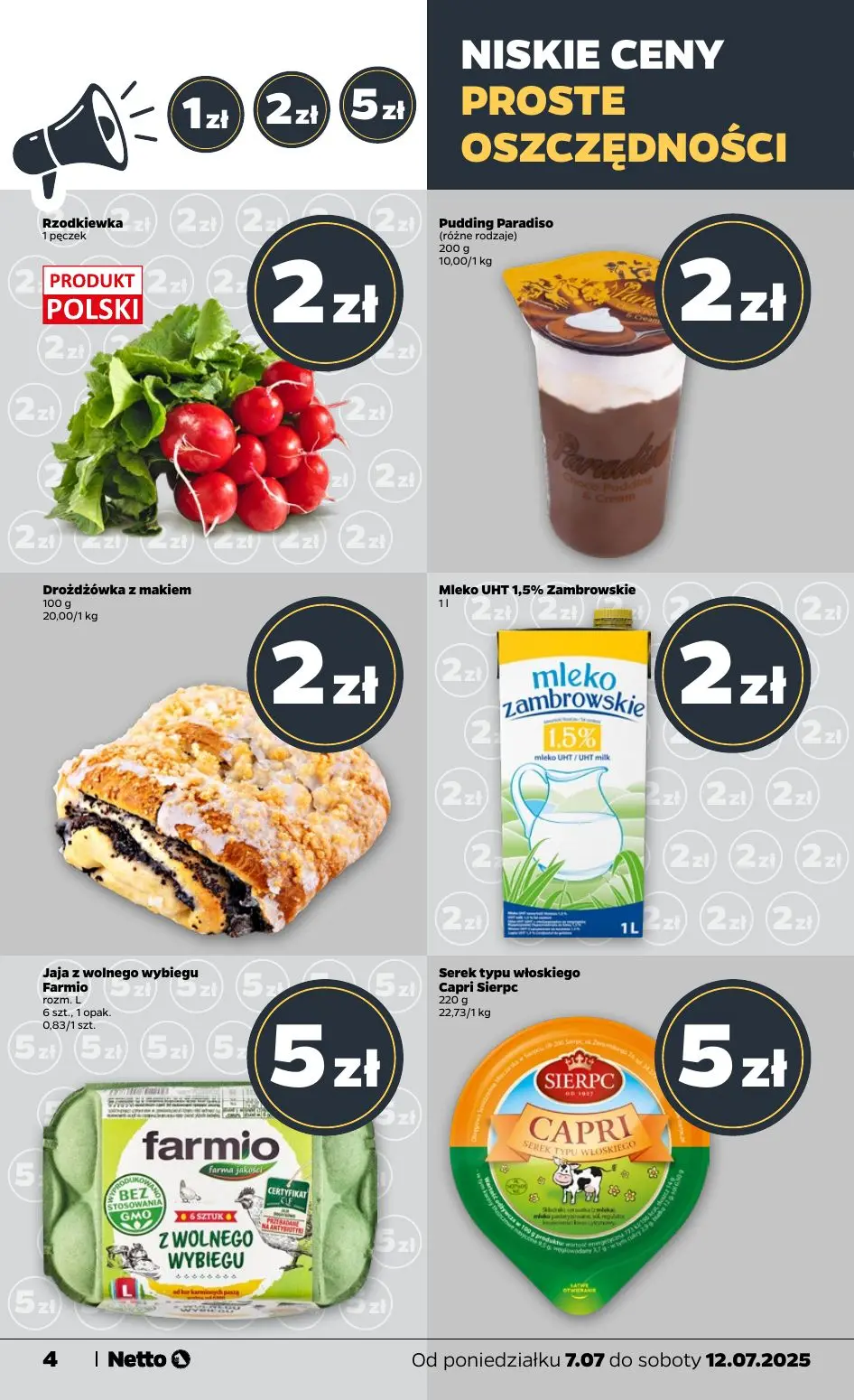 gazetka promocyjna NETTO Tanio i świeżo - Strona 4