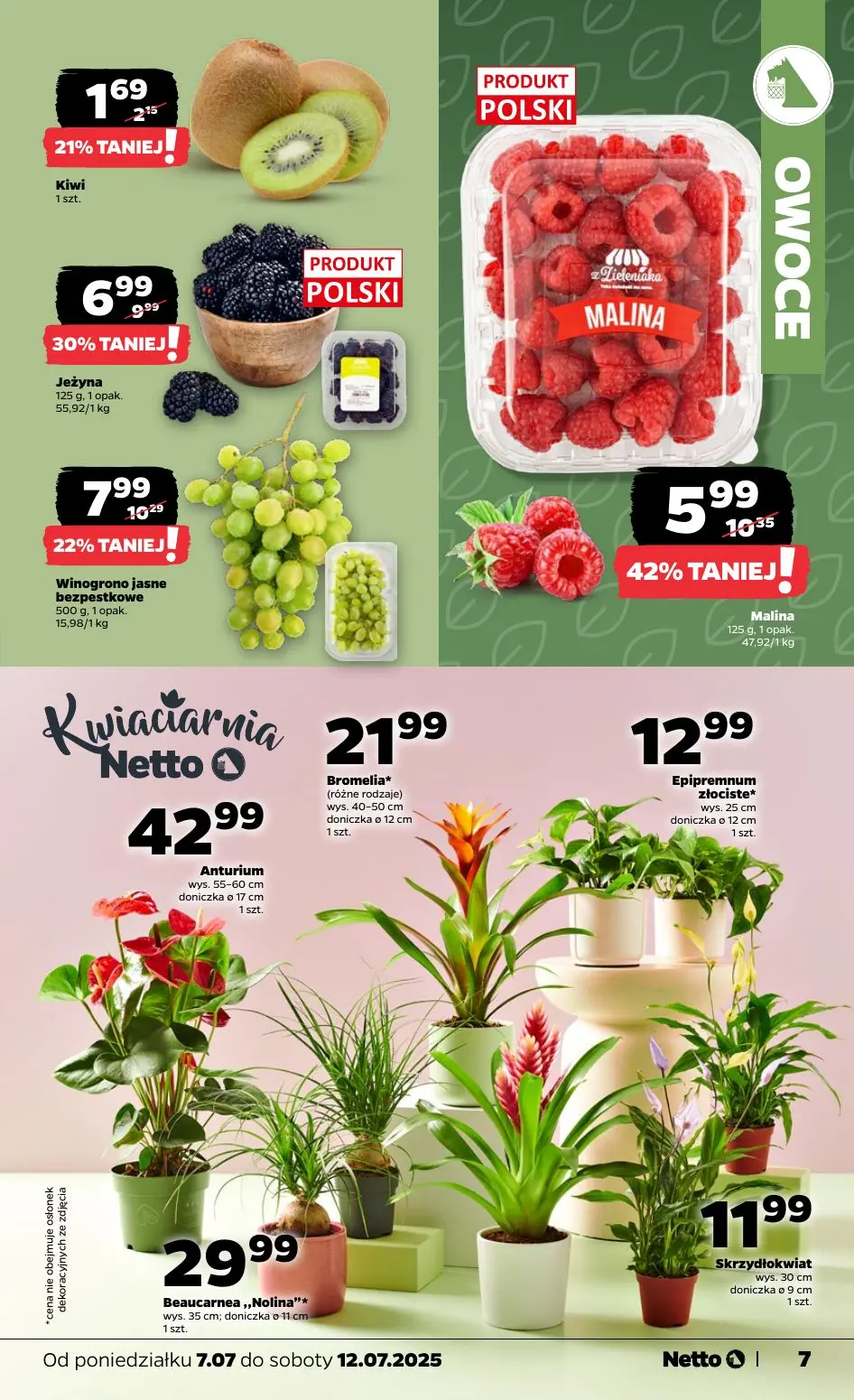 gazetka promocyjna NETTO Tanio i świeżo - Strona 7