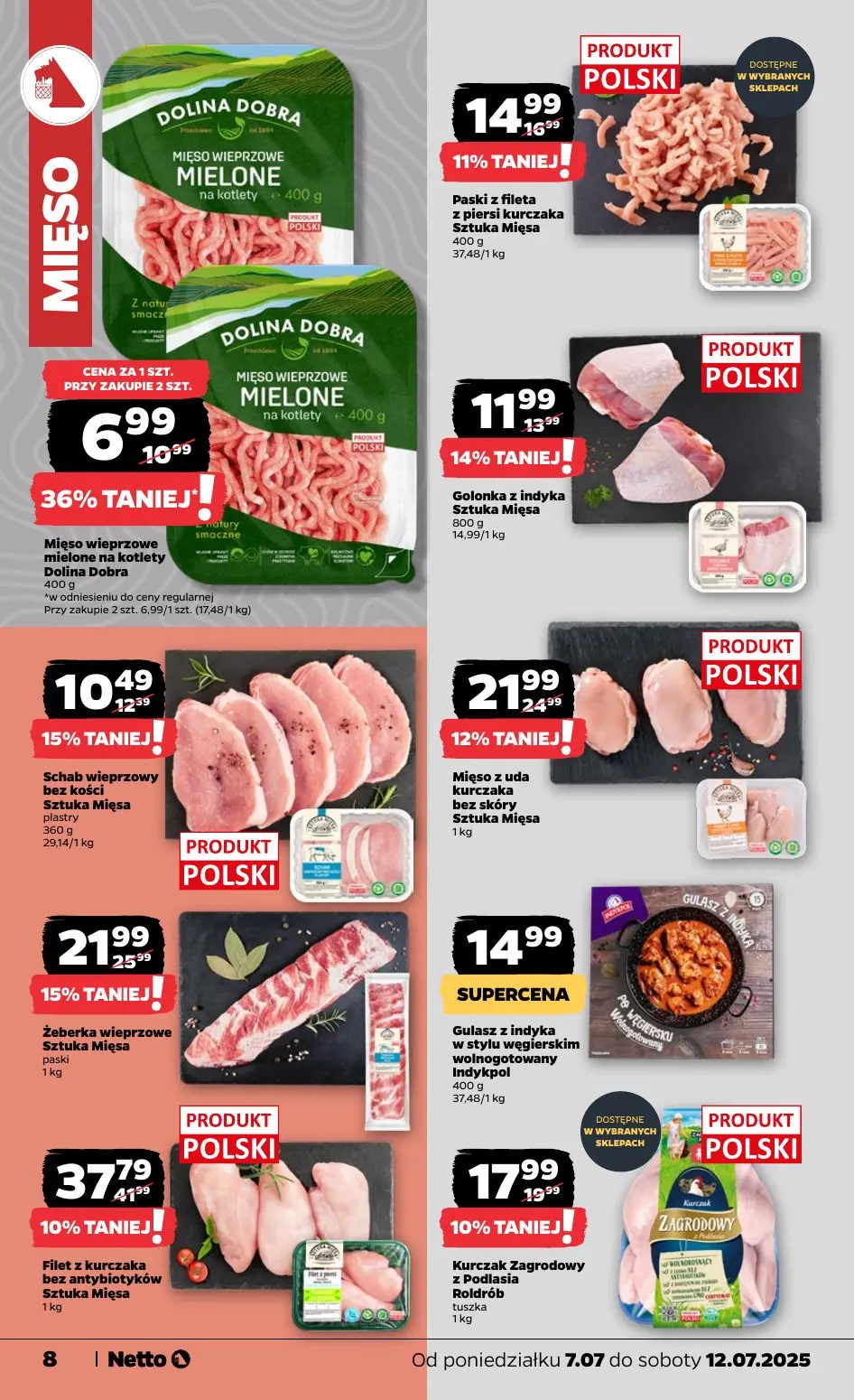 gazetka promocyjna NETTO Tanio i świeżo - Strona 8