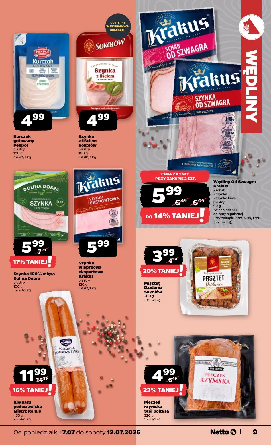 gazetka promocyjna NETTO Tanio i świeżo - Strona 9