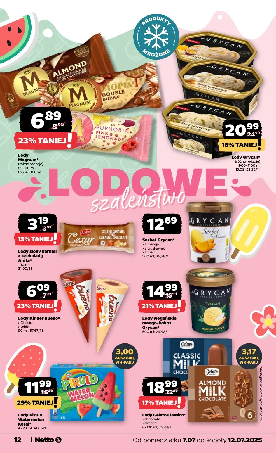 gazetka promocyjna NETTO Tanio i świeżo - Strona 12