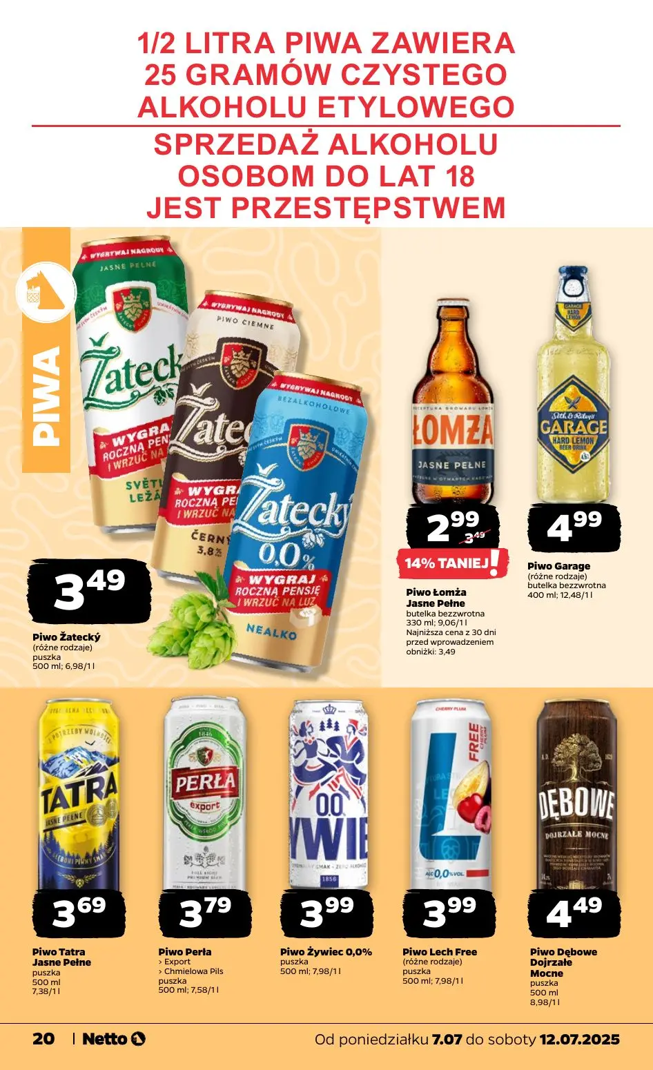 gazetka promocyjna NETTO Tanio i świeżo - Strona 20