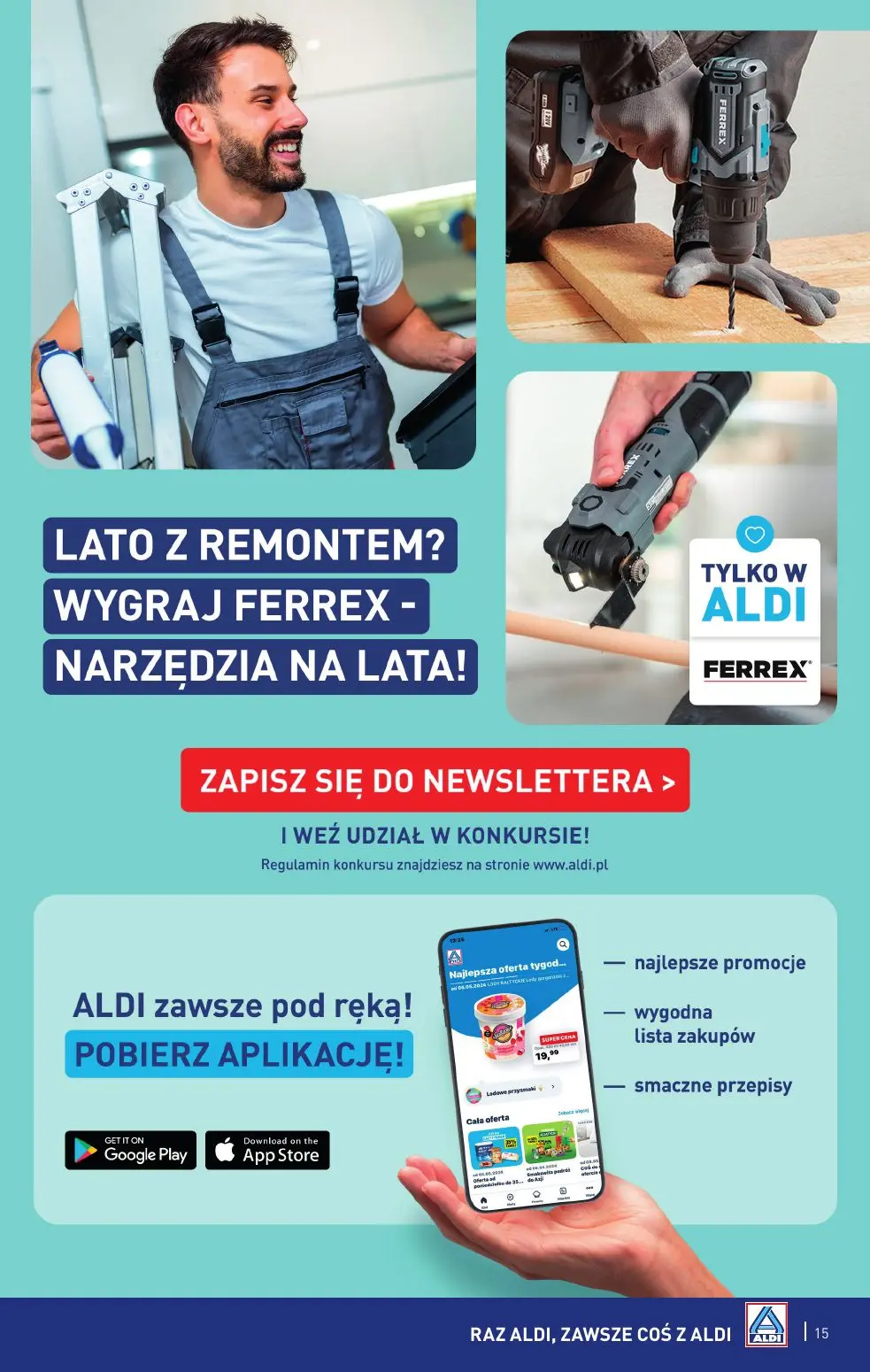 gazetka promocyjna ALDI Od środy i od soboty - Strona 15