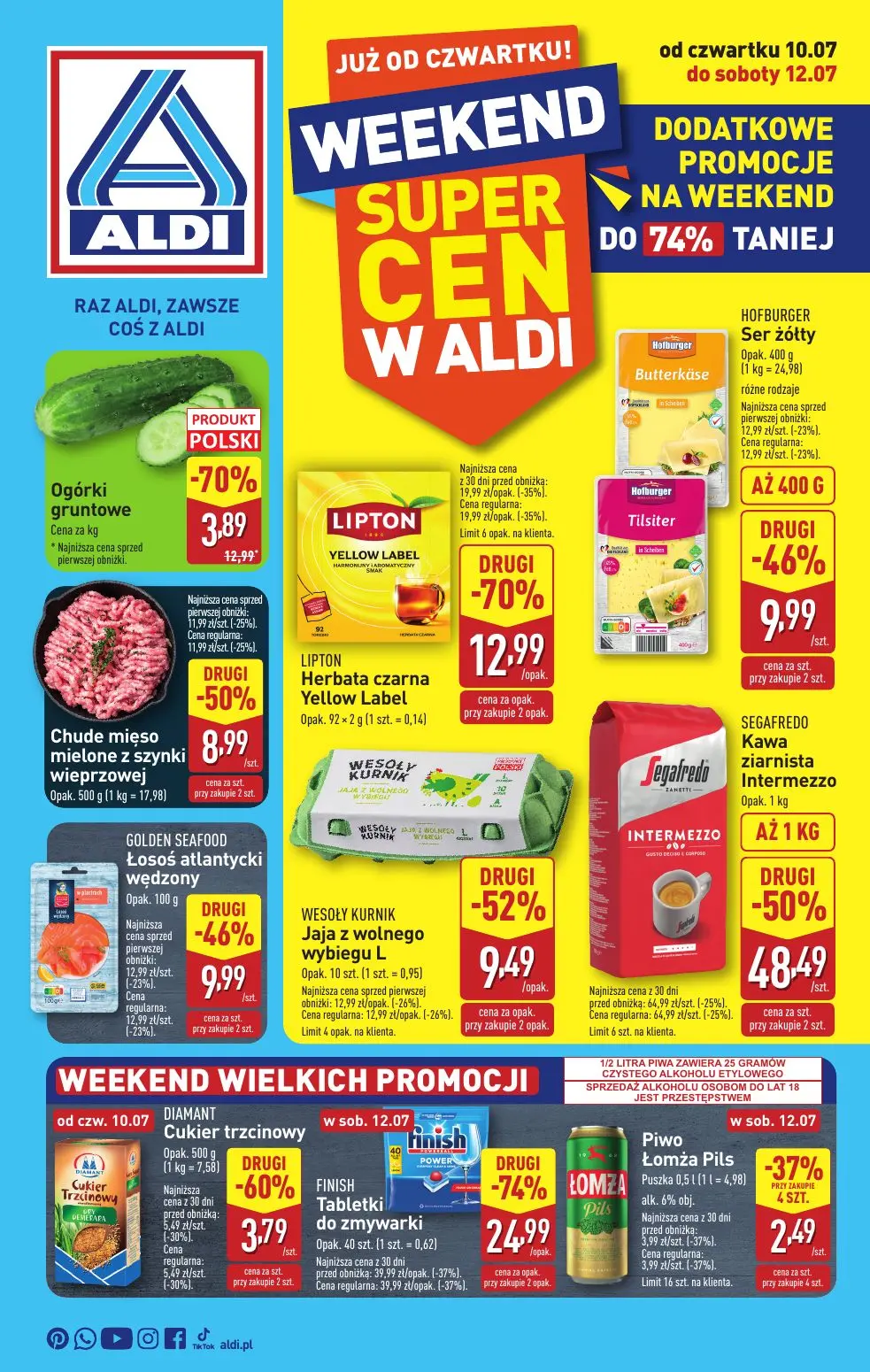 gazetka promocyjna ALDI Oferta na weekend już od czwartku! - Strona 1