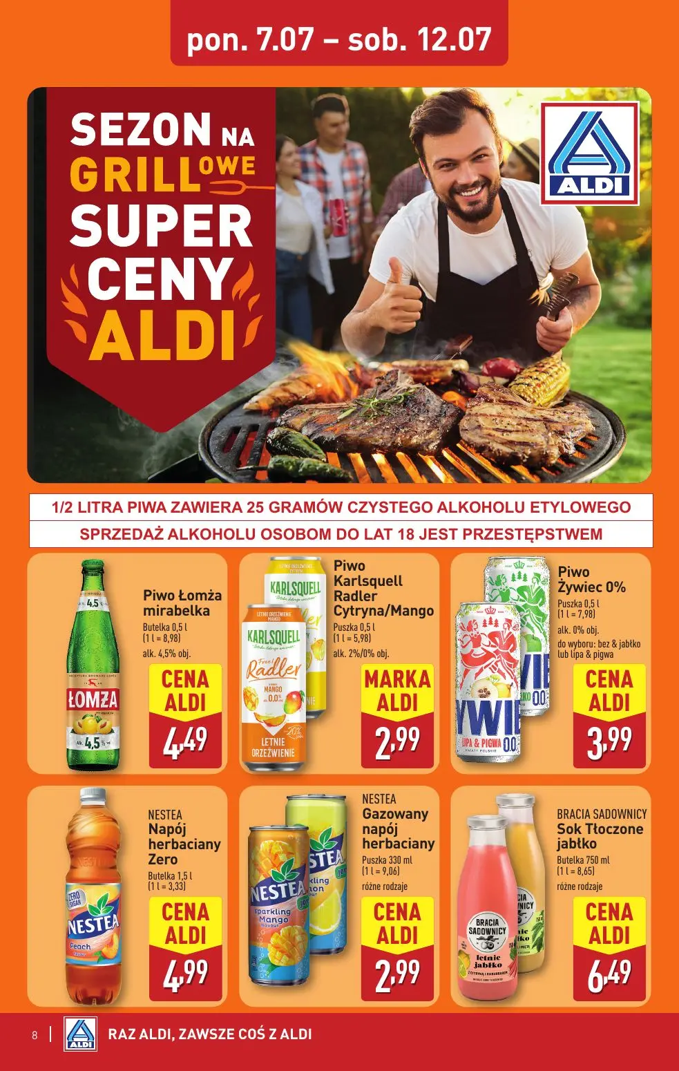 gazetka promocyjna ALDI Oferta na weekend już od czwartku! - Strona 8