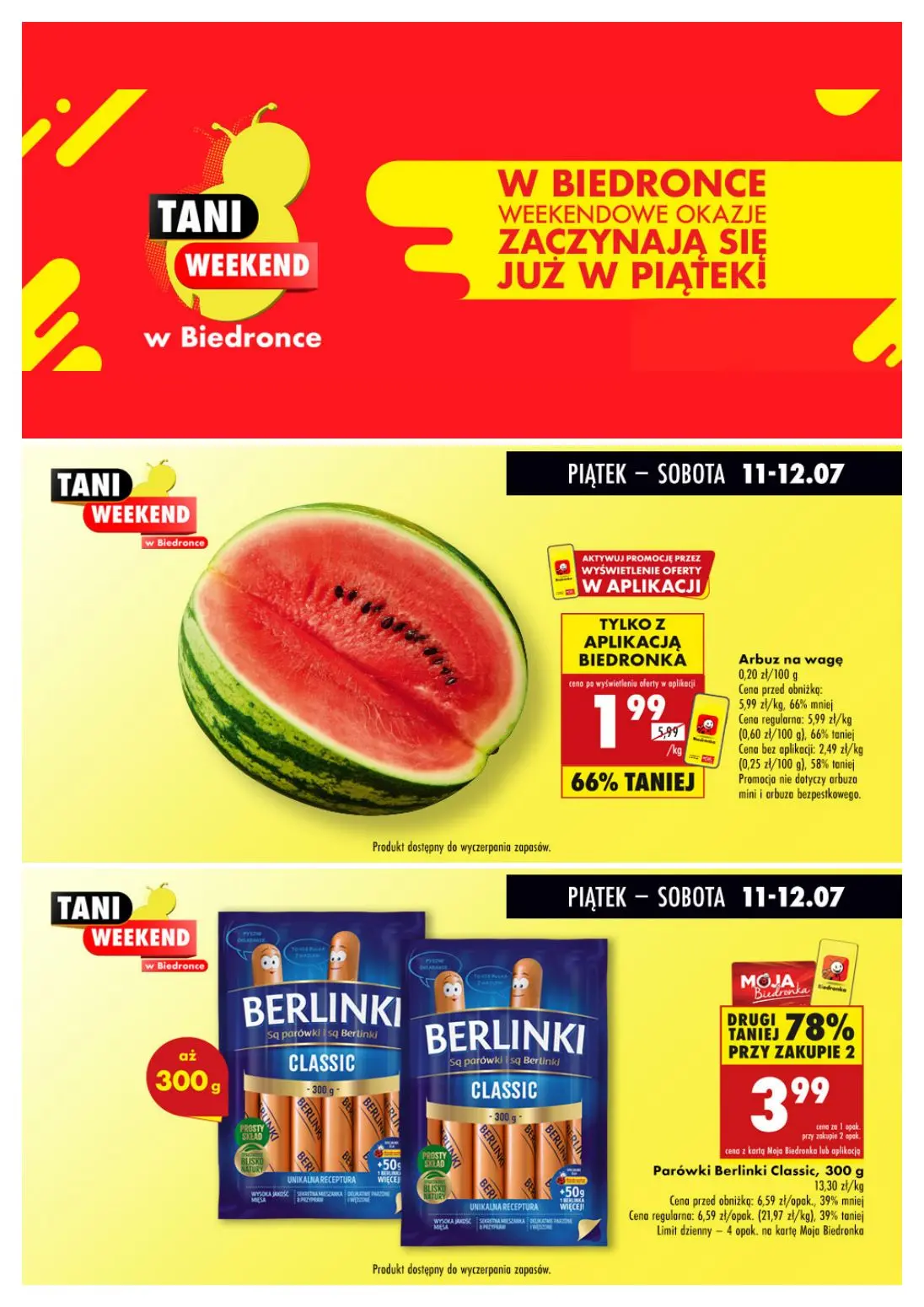 gazetka promocyjna Biedronka Biedronkowe oszczędności - Strona 3