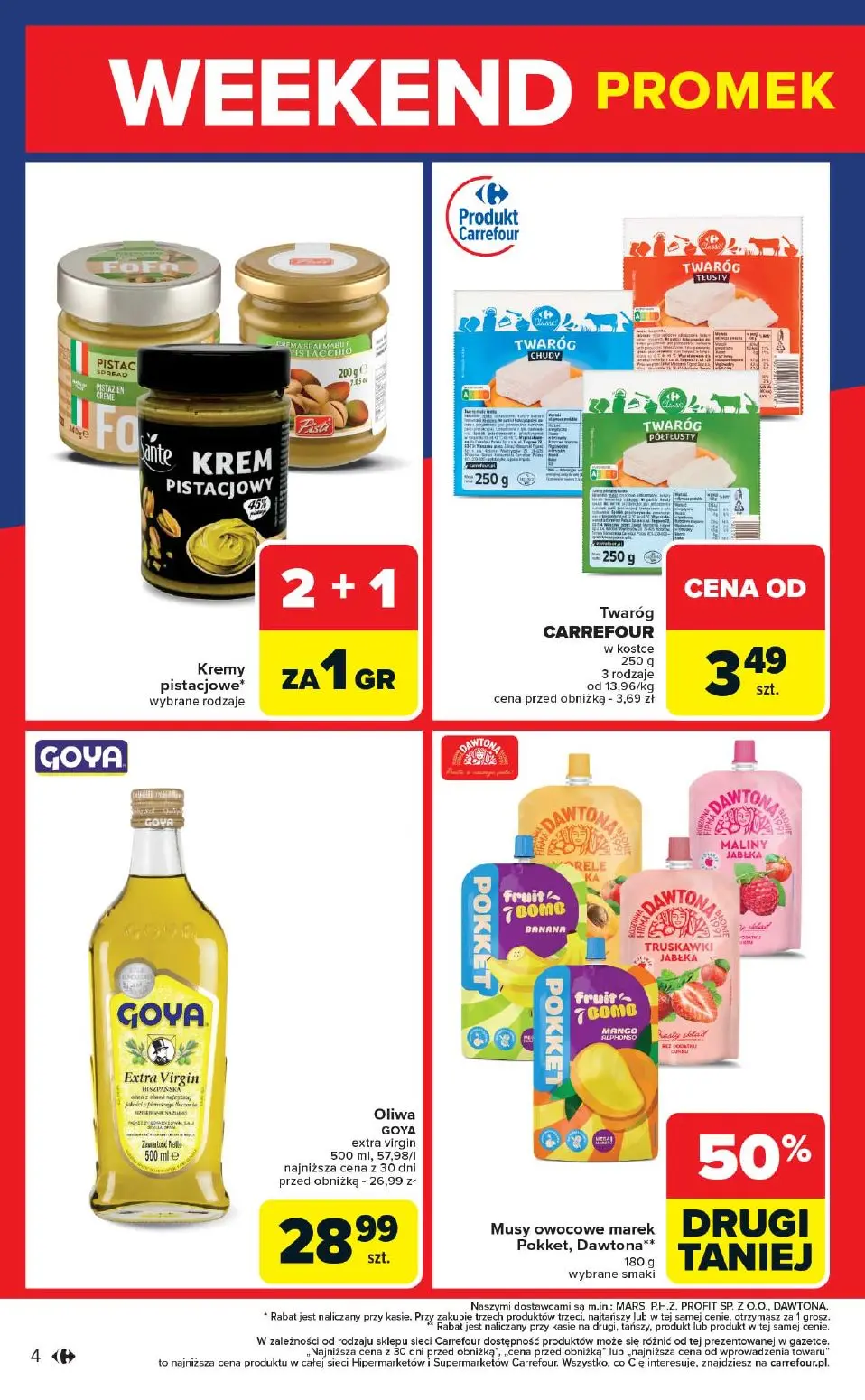 gazetka promocyjna Carrefour Market Weekend od czwartku - Strona 4