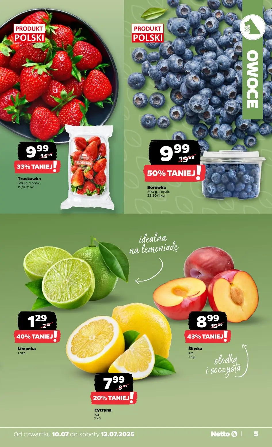 gazetka promocyjna NETTO Świeżo i tanio! - Strona 5